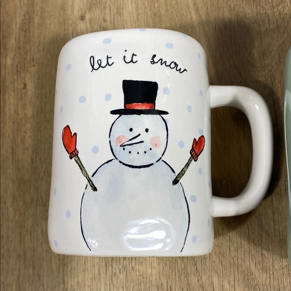 3 Rae Dunn Artisan Collection by Magenta Christmas mugs